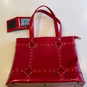 Beijo large red purse